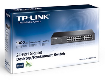 Bộ chia tín hiệu 24 cổng Gigabit Desktop/Rackmount TL-SG1024D Bộ chia tín hiệu 24 cổng Gigabit Desktop/Rackmount TL-SG1024D