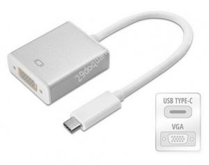 Cáp USB Type-C to VGA chuẩn USB3.1
