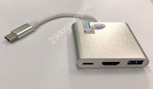 Cáp chuyển đổi USB Type-C Sang USB 3.0/HDMI-Type C (4 in 1) TY 04