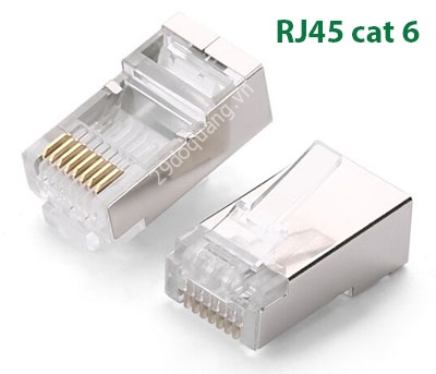 Đầu bấm mạng RJ45 cat 6 bọc nhôm 10c/túi chính hãng Ugreen 20333 cao cấp Đầu bấm mạng RJ45 cat 6 bọc nhôm 10c/túi chính hãng Ugreen 20333 cao cấp