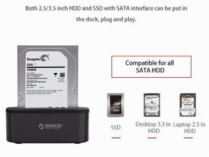 DOCKING HDD 3.5" ORICO 6218US3 (USB 3.0)