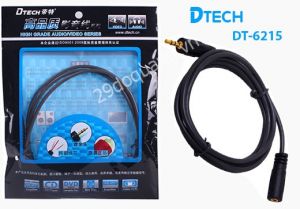 CÁP LOA NỐI DÀI DTECH  (DT-6215) 1.5M 3.5MM