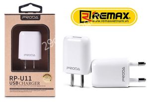 Củ sạc cho điện thoại Remax Proda 1.0A RP - U11