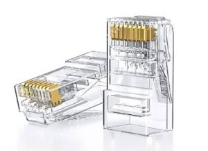 Đầu bấm mạng RJ45 Cat5e 8P8C UTP mạ vàng 50U 100c/hộp Ugreen 20802 chính hãng