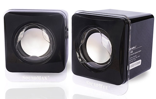 Loa Soundmax A120 / 2.0 Kênh - Đen/Trắng Loa Soundmax A120 / 2.0 Kênh - Đen/Trắng