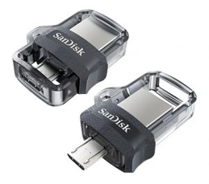 USB+OTG 32GB DD3 Ultra OTG - SDDD3-032G-G46 - USB 3.0/Micro USB